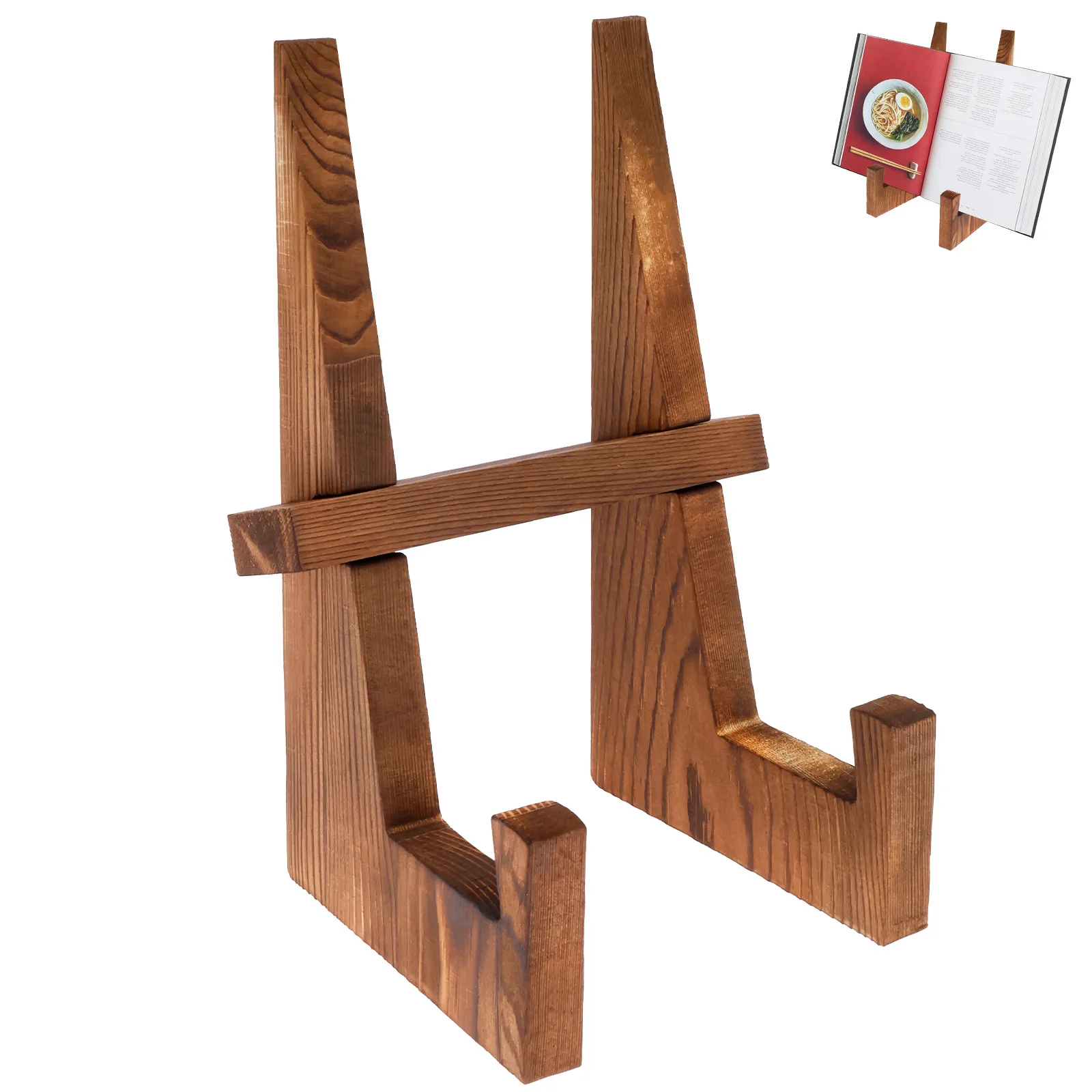 Wooden Plate Stand Desktop Rec - Engraved Wood Frame 评论和价格