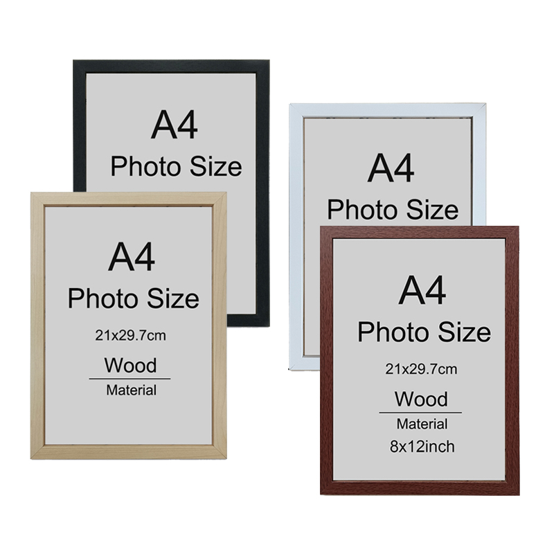 1/2/3pcs Wood Picture Frame A4 - Engraved Wood Frame 评论和价格