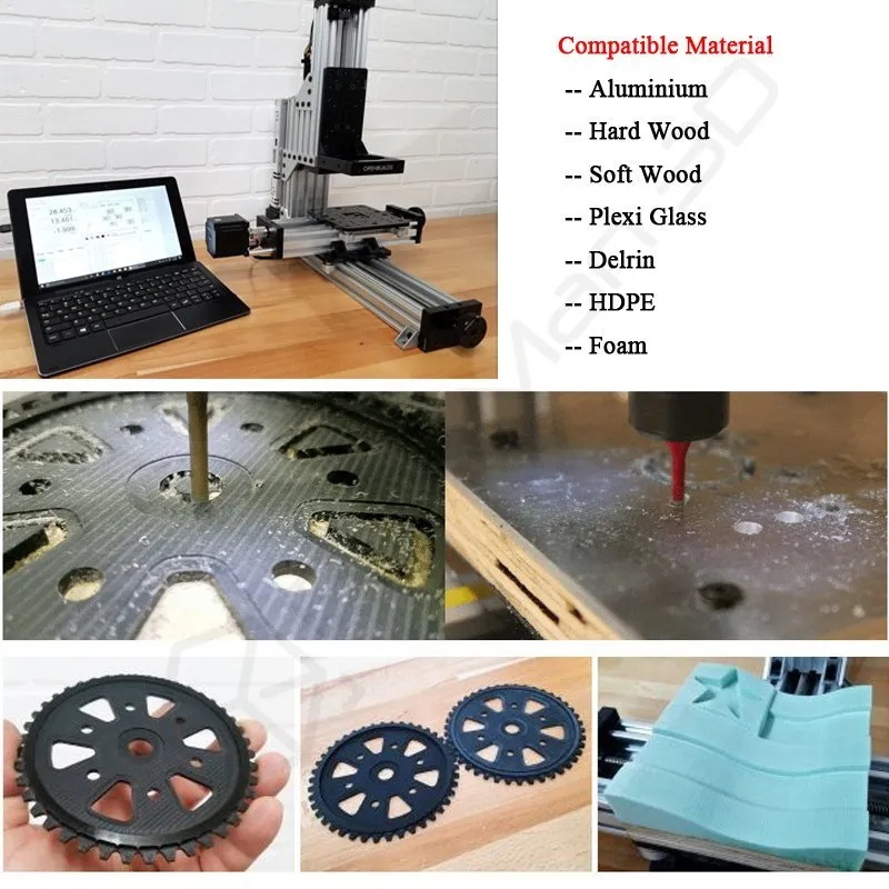 OpenBuilds MiniMill 3-Axis CNC - Engraved Wood Frame 评论和价格
