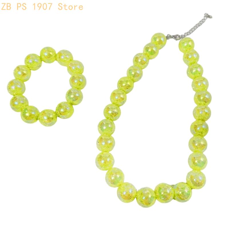 Beaded Necklace and Bracelet S - Coordinates Bracelet 评论和价格