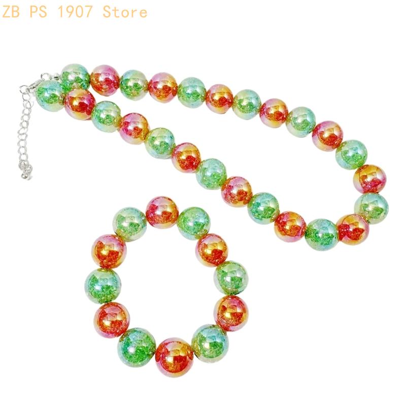 Beaded Necklace and Bracelet S - Coordinates Bracelet 评论和价格